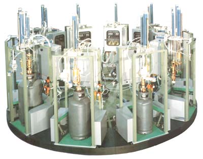 CAROSELLO AUTOMATICO PER CONTROLLO FUGHE